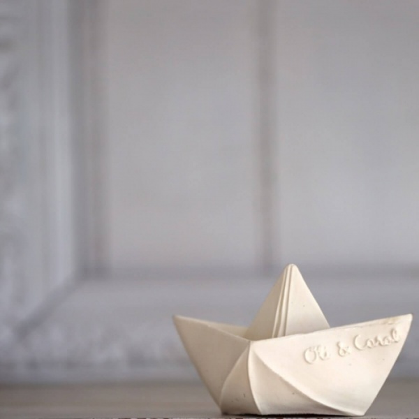 Oli & Carol Origami Boat - Nude